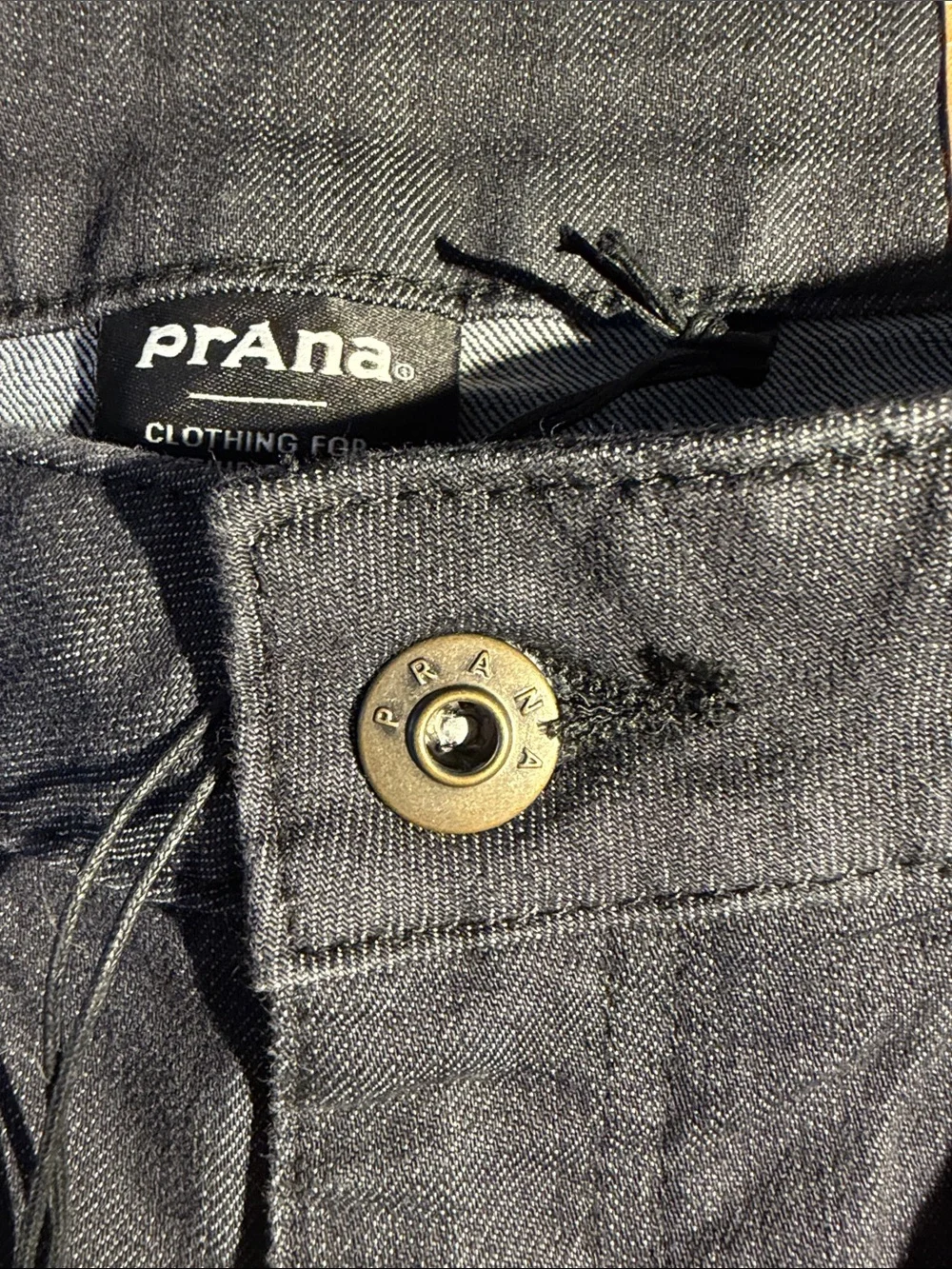 Prana Women’s Kayla High Rise Charcoal Straight-Leg Jeans. Sz 28x32